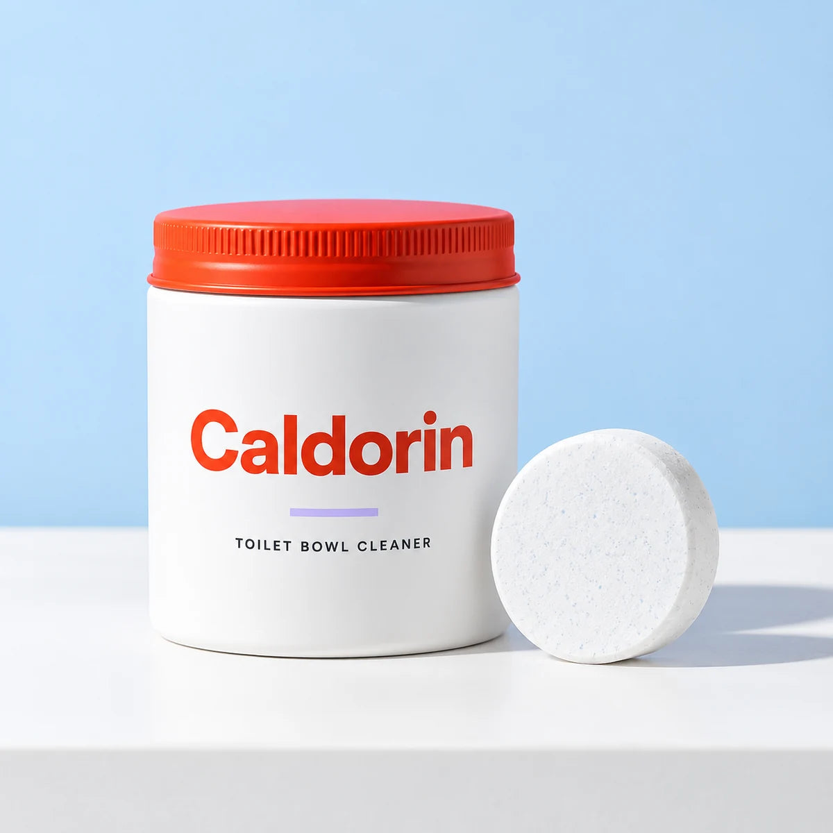 Caldorin Toilet Bowl Cleaner Starter Set — front studio product photograph