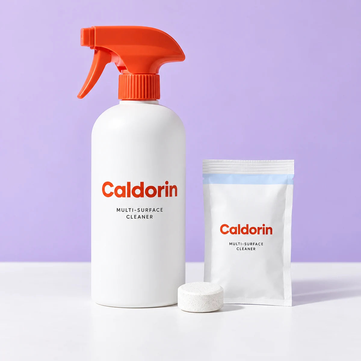 Caldorin Multi-Surface Cleaner Starter Set — front studio product photograph